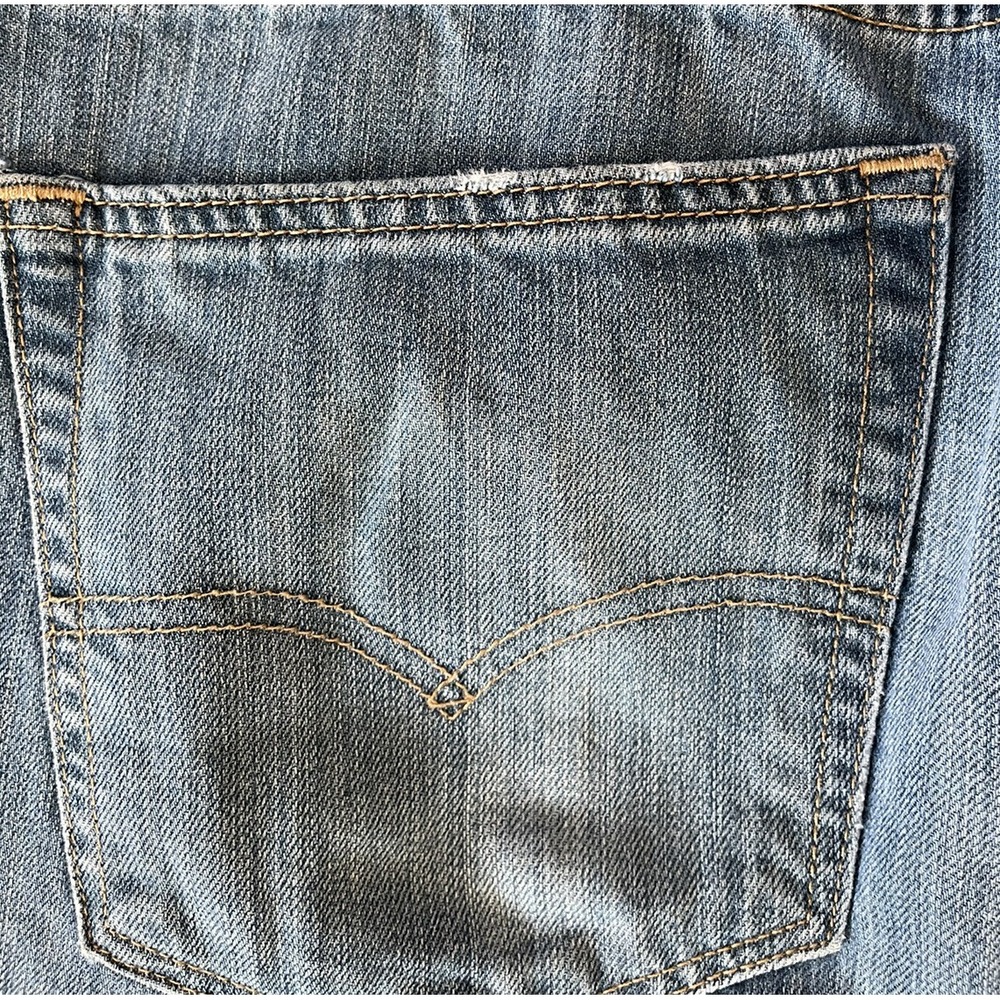 Levis 559 38x30 Relaxed Straight Blue Stone Wash  Denim 100% Cotton - Picture 8 of 10